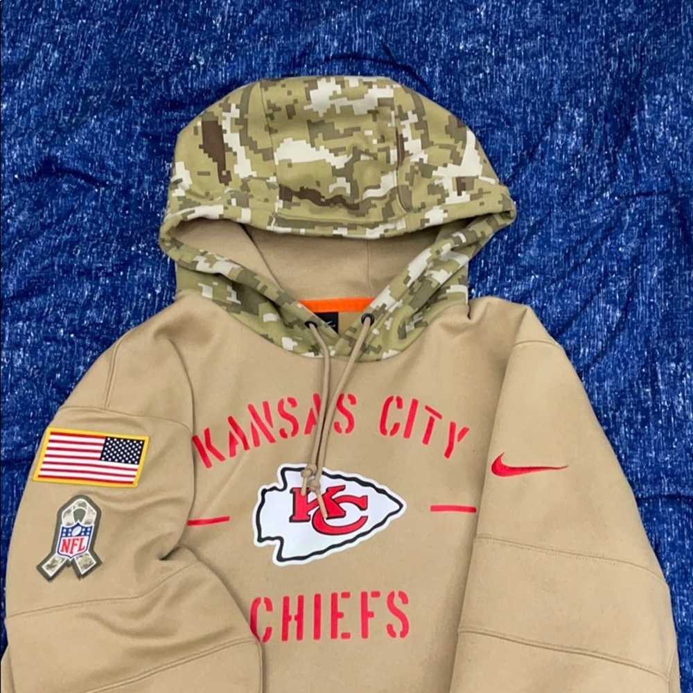Nike NFL on field salute to service KC chiefs